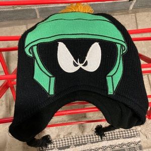 Retro Warner Brother Marvin the Martin Winter Hat w Tassels